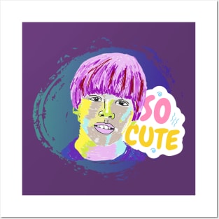 Cute boy Posters and Art